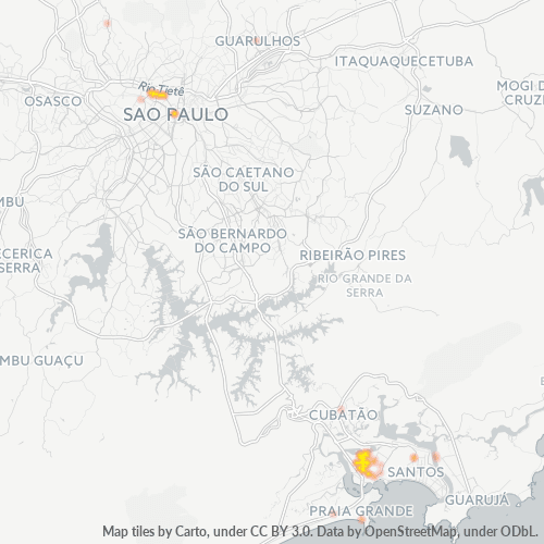 11360-000 Mapa de calor de densidad empresarial