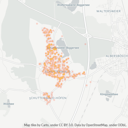 Heatmap für plz 77746