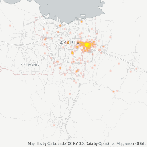 13460 Peta Panas Densitas Bisnis
