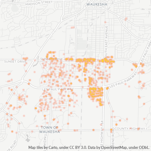 53189 Business Density Heatmap