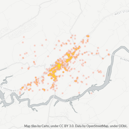 37857 Business Density Heatmap