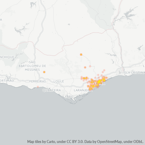 8800 Heatmap de Densidade da Empresa