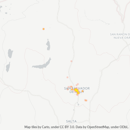 4600 Heatmap de Densidade da Empresa