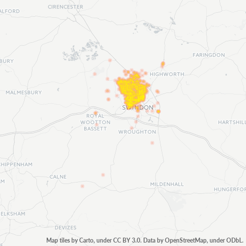 SN2 Business Density Heatmap