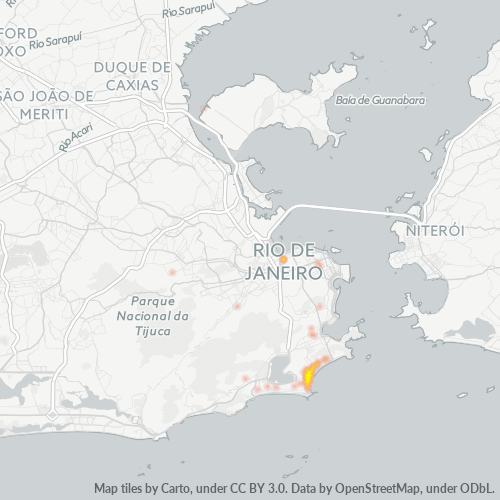 22060-000 Heatmap de Densidade da Empresa
