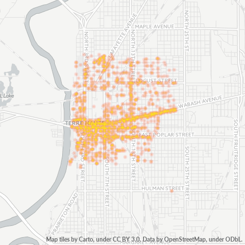47807 Business Density Heatmap