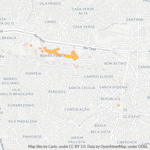 01139-000 Heatmap de Densidade da Empresa