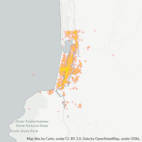 97138 Business Density Heatmap