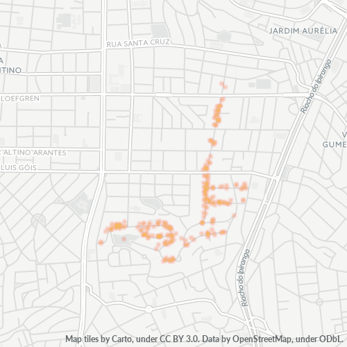 04140-000 Heatmap de Densidade da Empresa