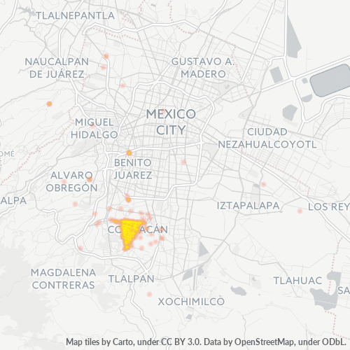 04369 Mapa de calor de densidad empresarial