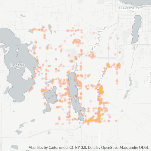 49685 Business Density Heatmap