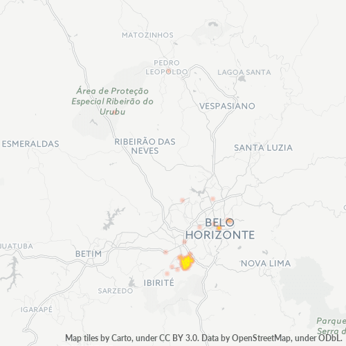 30620-000 Heatmap de Densidade da Empresa