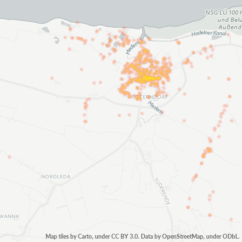 21762 Business Heat Map
