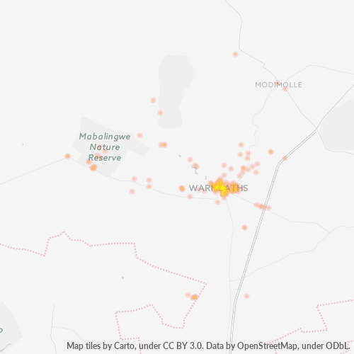 0480 Hittekaart vir Besigheidsdigtheid