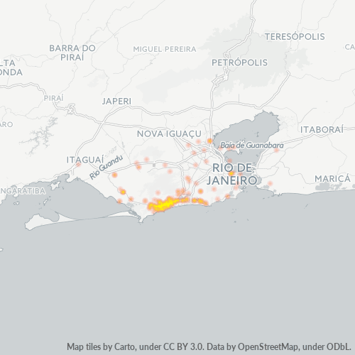 22790-000 Heatmap de Densidade da Empresa