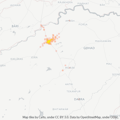 476001 Business Density Heatmap
