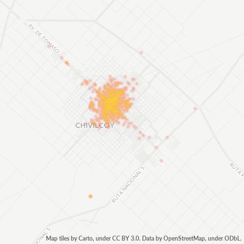 6620 Heatmap de Densidade da Empresa