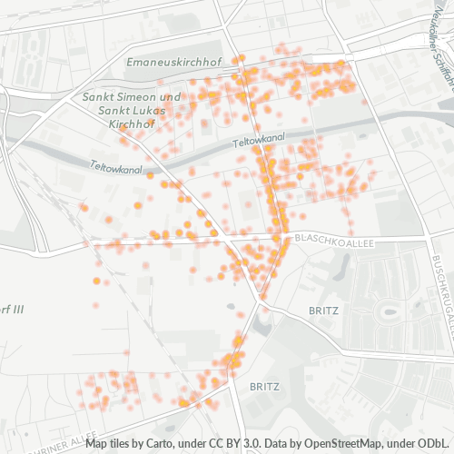 12347 Standortdichte-Heatmap