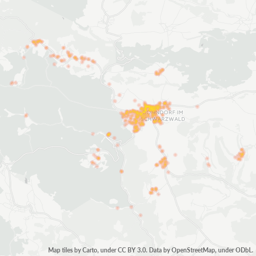 Heatmap für plz 79848