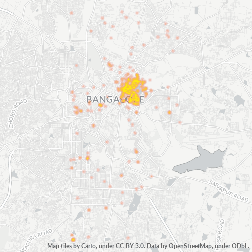 560042 Business Density Heatmap