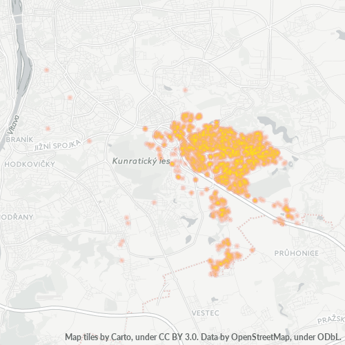 149 00 Mapa hustoty obchodu