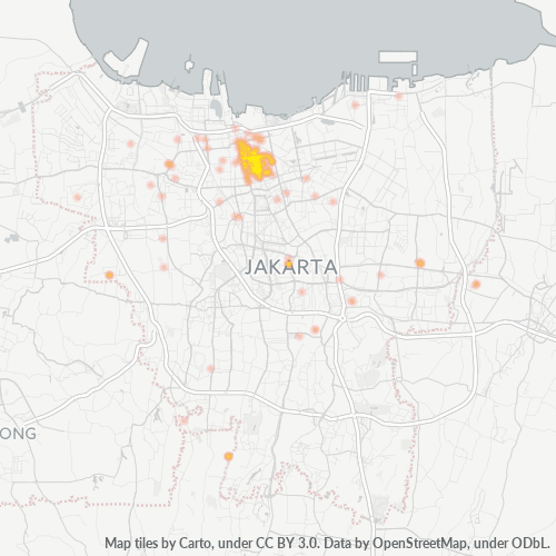 11150 Peta Panas Densitas Bisnis