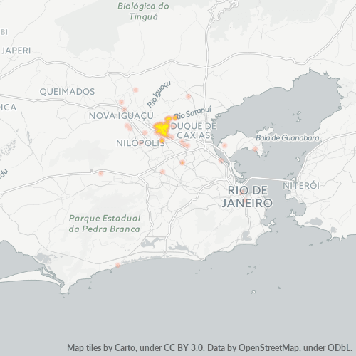 25555-000 Heatmap de Densidade da Empresa