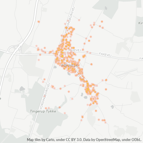 4683 Heatmap over forretningstæthed