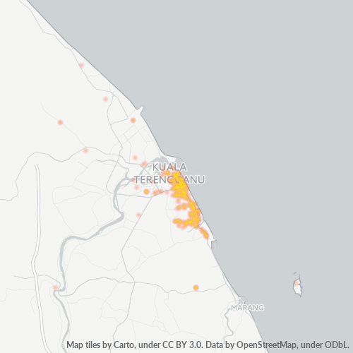 20400 Heatmap Ketumpatan Perniagaan