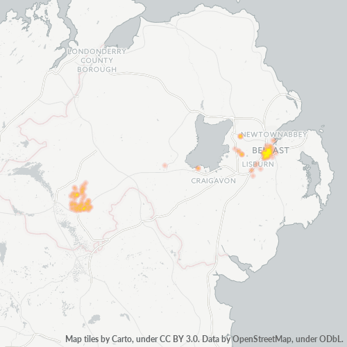 BT9 Business Density Heatmap