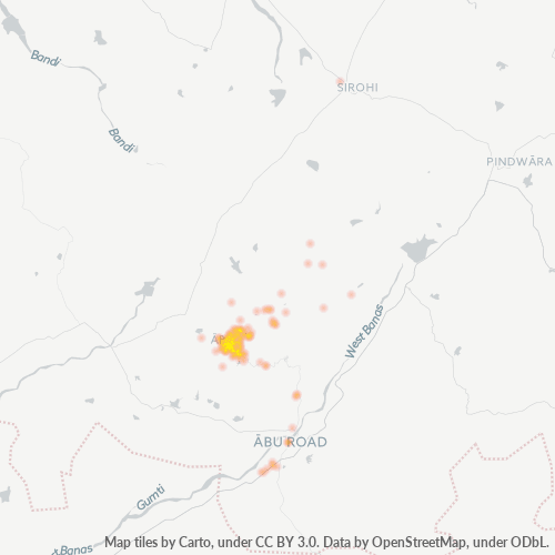 307501 Business Density Heatmap