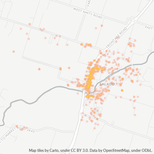 76571 Business Density Heatmap
