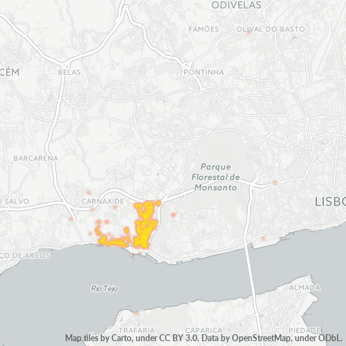 1495 Heatmap de Densidade da Empresa