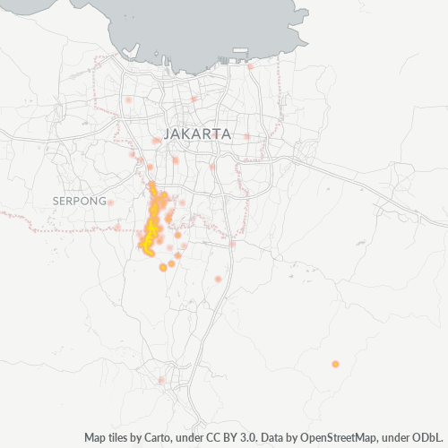 16515 Peta Panas Densitas Bisnis