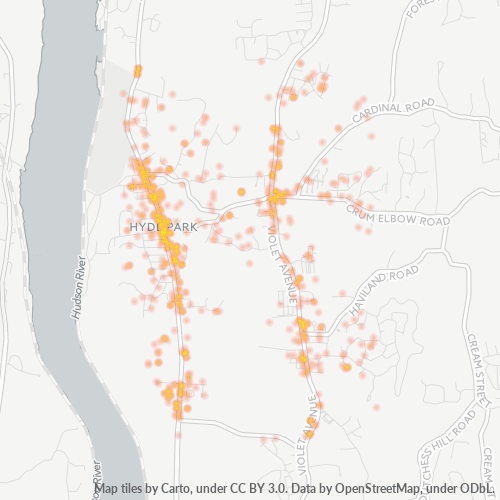 12538 Business Density Heatmap