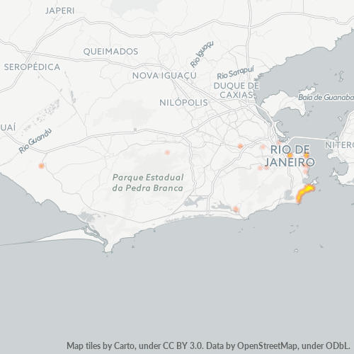 22010-000 Heatmap de Densidade da Empresa