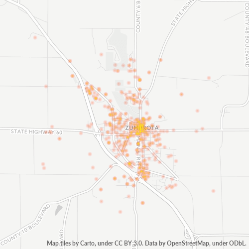 55992 Business Density Heatmap