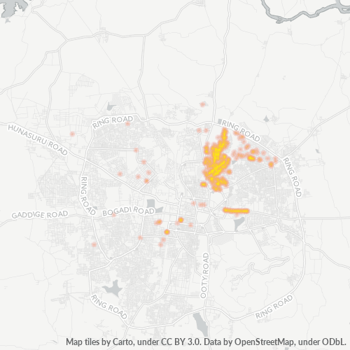 570007 Business Density Heatmap