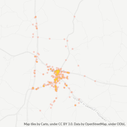 36310 Business Density Heatmap