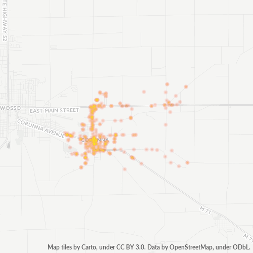 48817 Business Density Heatmap