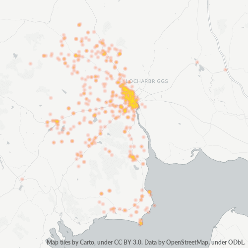 DG2 Business Density Heatmap