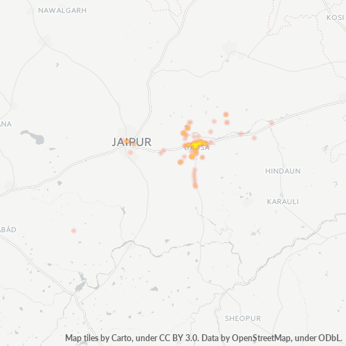 303303 Business Density Heatmap