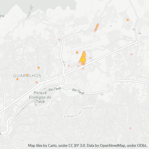 07181-000 Heatmap de Densidade da Empresa