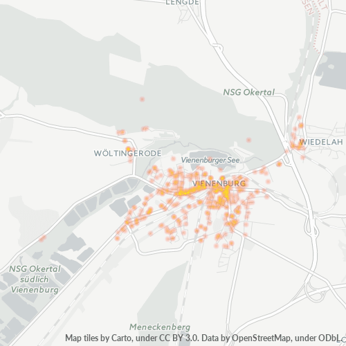 Heatmap für plz 38690