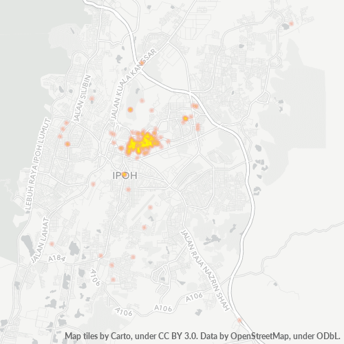 30450 Heatmap Ketumpatan Perniagaan
