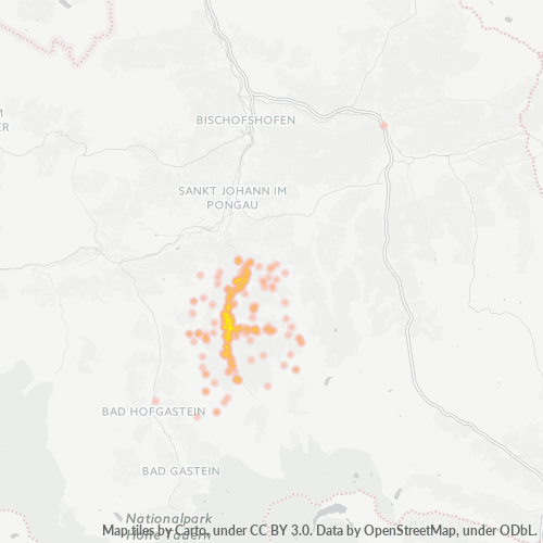 Heatmap für postleitzahl 5611