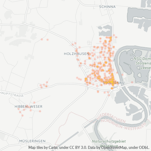 31592 Standortdichte-Heatmap