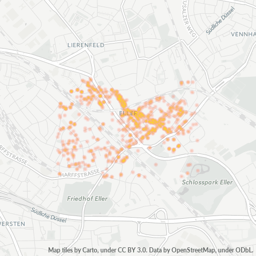 40229 Standortdichte-Heatmap