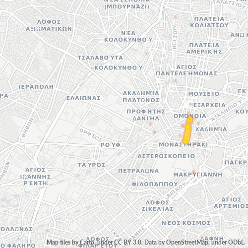 105 51 Χάρτης θερμότητας πυκνότητας επιχείρησης