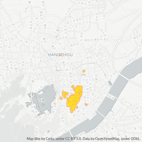 310009 企业密度热图